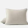 Cascade Organic Matelasse Sham image