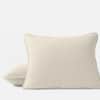 Cascade Organic Matelasse Sham image