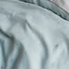 Cambria Embroidered Organic Linen Duvet Cover image