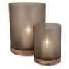 Guaxs Aran Lantern - Smoke Grey/Walnut image