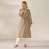 Women's Cloud Brushed Organic Flannel Robe image
