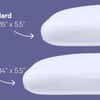 Foam Pillow with Snow Technology Double Pack image