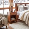 American Shaker 1-Drawer Enclosed Shelf Nightstand image