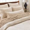 Cambria Embroidered Organic Linen Duvet Cover image