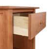 American Shaker 1-Drawer Enclosed Shelf Nightstand image
