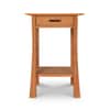 Contemporary Craftsman 1-Drawer Open Shelf Nightstand image
