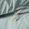 Refined Organic Percale Duvet Cover image
