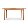 Vermont Shaker Boat Shaped Solid Top Dining Table image