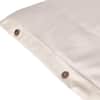 Sleep and Beyond 100% Organic Cotton Sateen Duvet Cover Set image