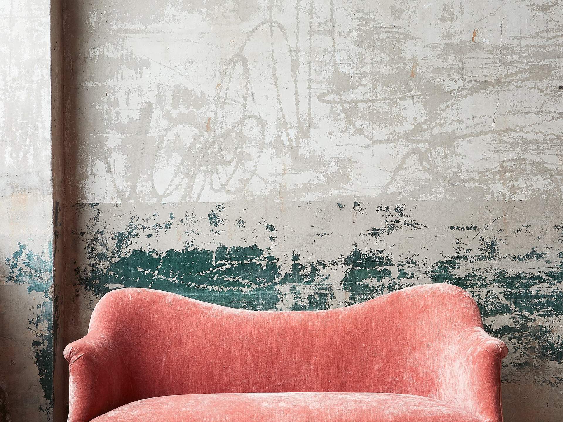 Cisco Home Dromedary John Derian Love Seat - Thumbnail 3