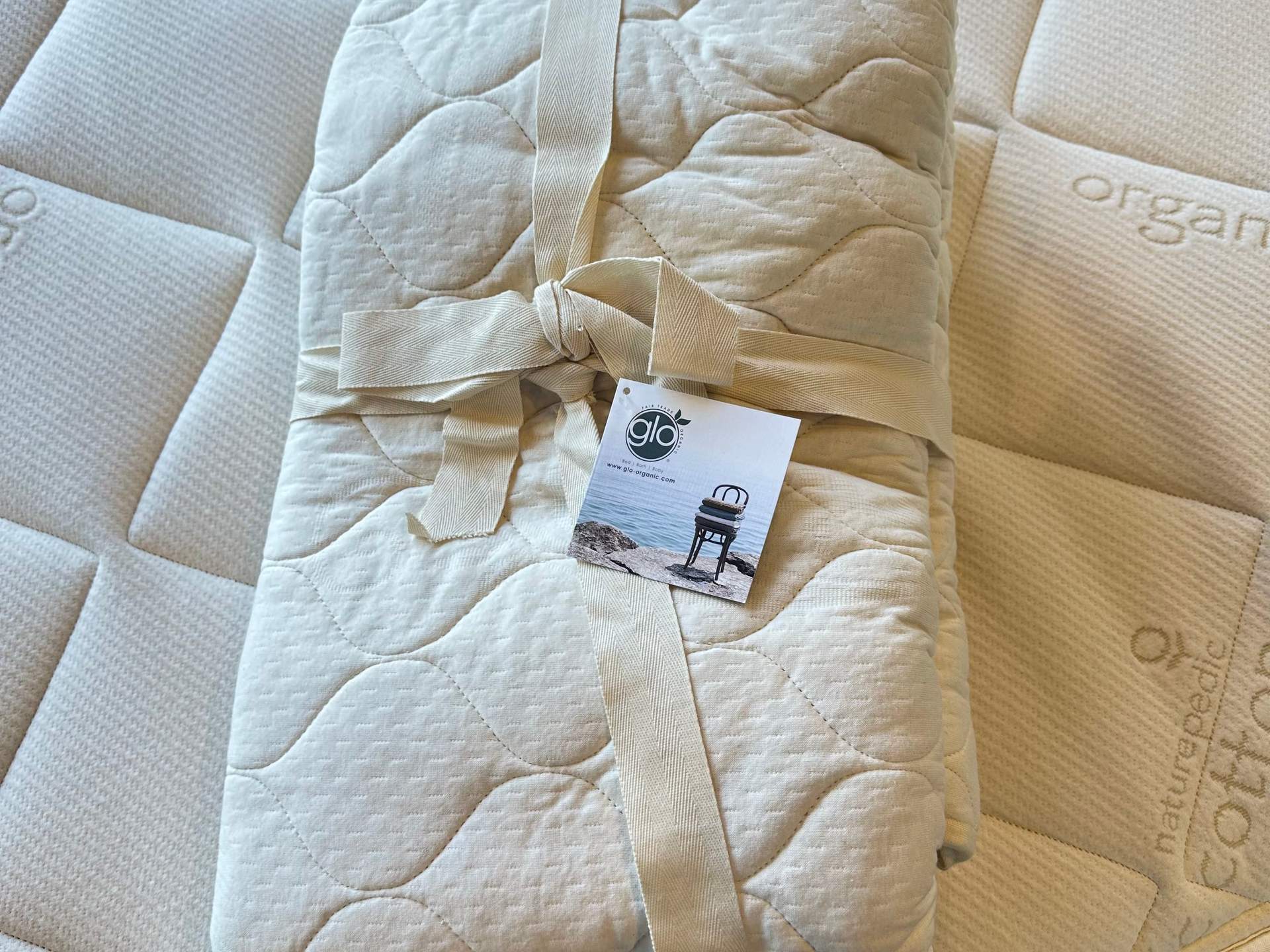 Glo Organics Cotton Mattress Pad