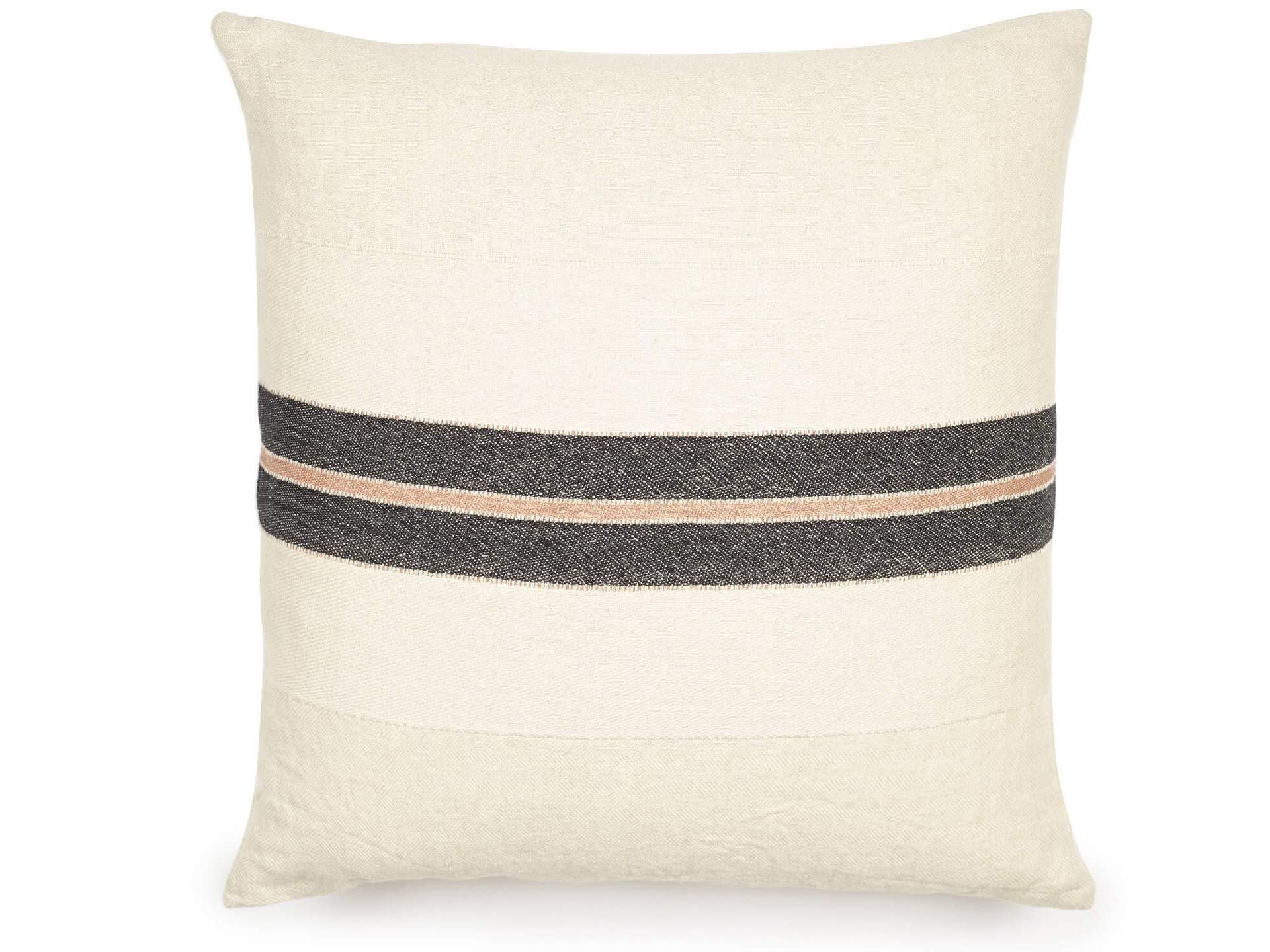 Libeco Patagonian Stripe Linen Pillow Cover - Thumbnail 3
