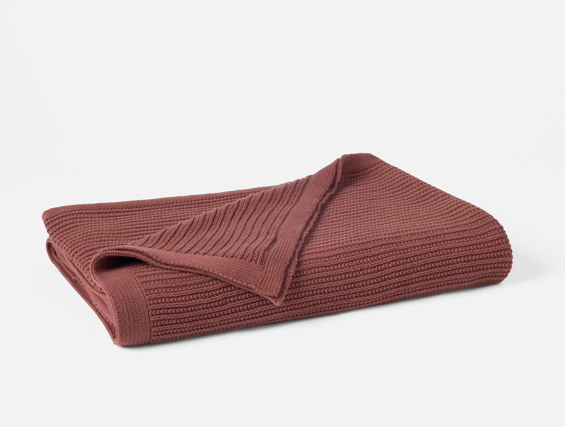 Linea Organic Knit Throw | Throws