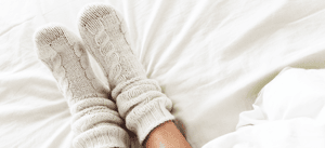 Socks to help sleep well when it is cold
