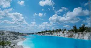 Picture of lagoon for indoor air quality