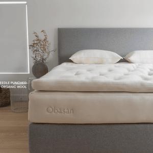 Obasan Classic Wool and Latex Mattress Topper (1.5
