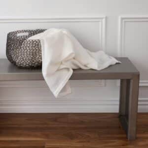 St Geneve Avalon Linen Throw