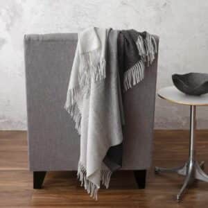 St Geneve Aria Alpaca and Wool Throw