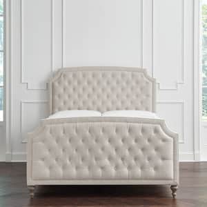 Ashville Upholstered Bed with Footboard