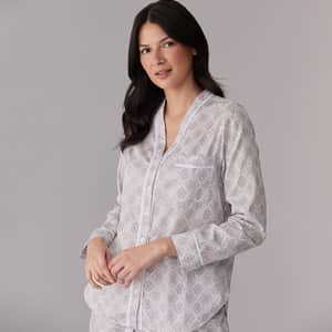 Ravenna Long Sleeve Buttoned Top