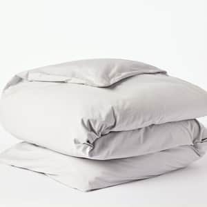 Refined Organic Percale Duvet Cover