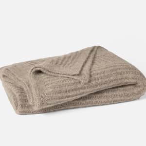 Andes Suri Alpaca Knit Throw