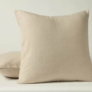 Honeycomb Organic Euro Sham