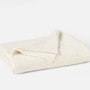 Cordillera Alpaca Cotton Knit Throw