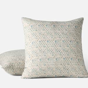 Coral Bell Print Decorative Pillow Cover