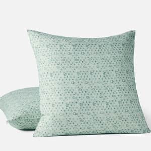 Coral Bell Print Decorative Pillow Cover