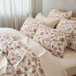 Viola Organic Print Sham