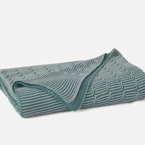 Ivy Organic Knit Throw