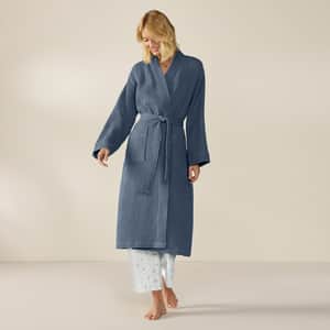 Unisex Organic Waffle Robe