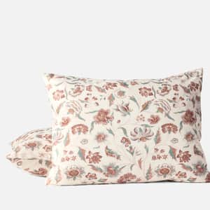 Viola Organic Print Sham