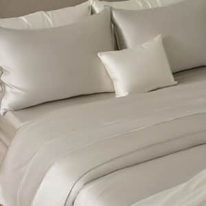 Charmeuse Silk Fitted Sheet - Machine Washable