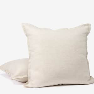 Organic Relaxed Linen Decorative Pillow Cover