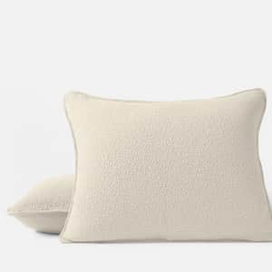 Cascade Organic Matelasse Sham