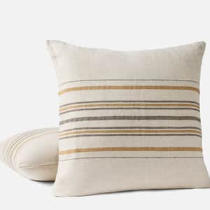Mojave Organic Linen Decorative Pillow Cover