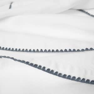 Olivos Embroidered Organic Linen Napkins