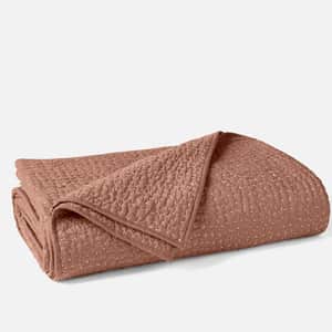 Pebbled Handstitched Organic Quilt