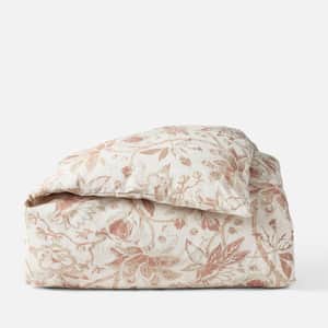 Sea Bloom Print Duvet Cover