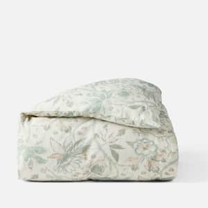 Sea Bloom Print Duvet Cover