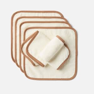 Cloud Loom&trade; Organic Baby Wash Cloth,  Set of 6