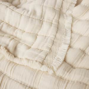 Dreamweight Organic Matelasse Throw