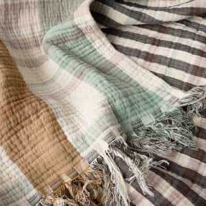 Loma Organic Matelasse Throw