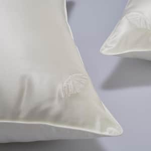 Silk pillow with silk shell