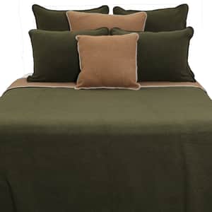 Solid Sage Bedspread