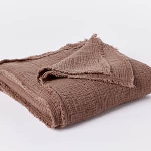 Topanga Organic Matelasse Throw
