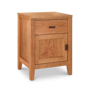 Andover Modern 1-Drawer Nightstand with Door