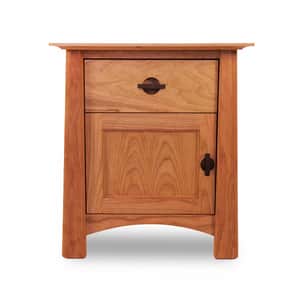 Cherry Moon 1-Drawer Nightstand With Door